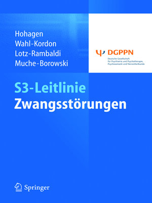 cover image of S3-Leitlinie Zwangsstörungen